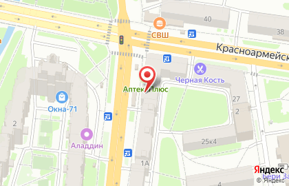 Микрофинансовая организация СитиМани на Красноармейском проспекте на карте