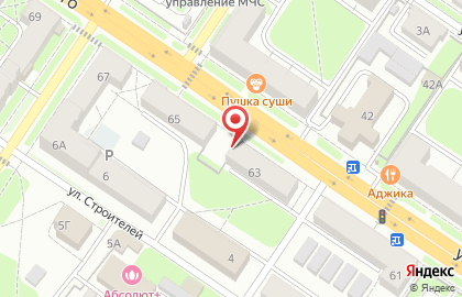 Строящиеся объкты, ЗАО Центрстройград на карте