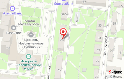 Продуктовый магазин в Москве на карте