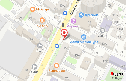 Кондитерская Причуды избушки на проспекте Гамидова на карте