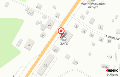 ЗАГС в Калининграде на карте