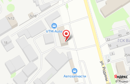 Магазин автозапчастей для грузовых автомобилей в Советском районе на карте