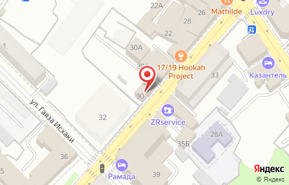 Салон эротического массажа Relax24 на улице Чернышевского на карте