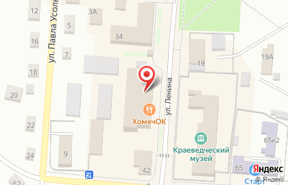 Магазин цветов Незабудка на улице Ленина на карте