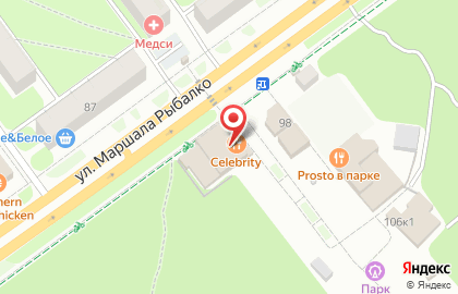 Служба доставки готовых блюд METIS delivery на карте