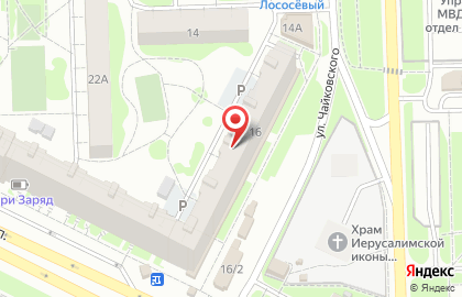 Пиватория на улице Чайковского на карте