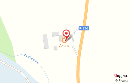 Гостиничный комплекс Алина на карте