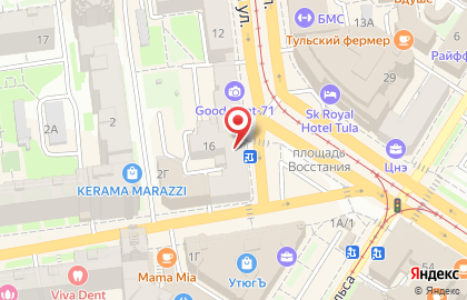 Частная школа дополнительного образования Данко на Советской улице на карте
