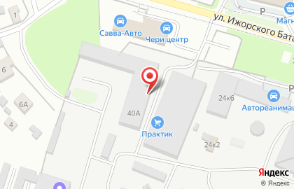 Компания СпецТехСервис на улице Ижорского Батальона на карте