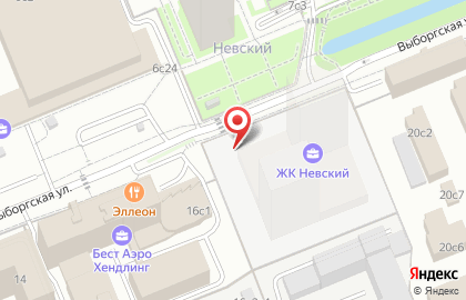 Такси-трансаэро на карте