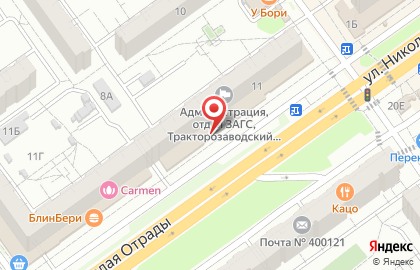 Магазин подержанных и новых товаров Золотой Стандарт в Тракторозаводском районе на карте