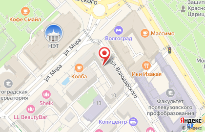 Кабинет ветеринарной помощи на Мира, 10 на карте