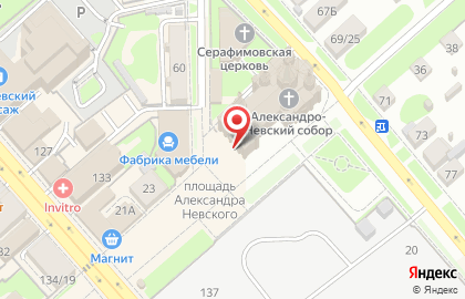 Собор Святого Благоверного Великого Князя Александра Невского на карте