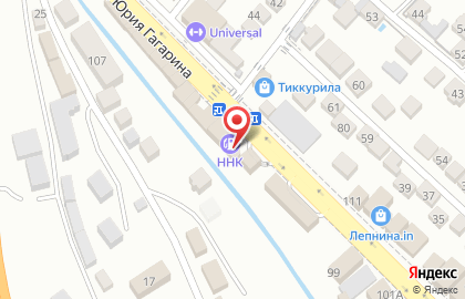 Магазин автозапчастей Малачи на улице Гагарина на карте