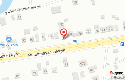 Центр кузовного ремонта RM-Servise на Индивидуальной улице на карте