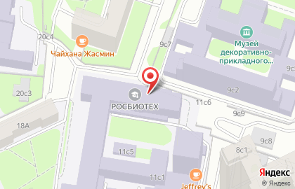 Московский государственный университет пищевых производств на Волоколамском шоссе на карте