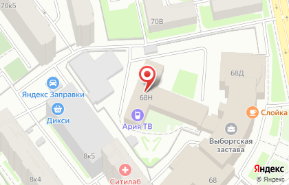 Интернет-магазин Bambini-Club на Большом Сампсониевском проспекте на карте