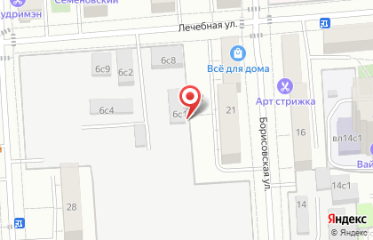 Магазин автозапчастей в Москве на карте