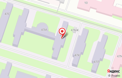 Клиническая больница им. Петра Великого на Пискарёвском проспекте на карте