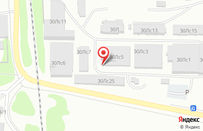 Мебельная фабрика Корона на улице Александра Матросова на карте