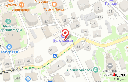 Центр велопроката на Пограничной улице на карте