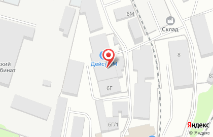 Мебельная фабрика Дейсус-М на карте