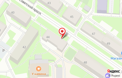 Салон красоты Богема на Советском проспекте на карте