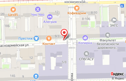 Нирвана на Технологическом институте I на карте
