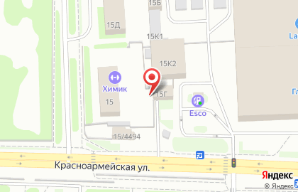Автомойка на улице Красноармейская 15Г на карте