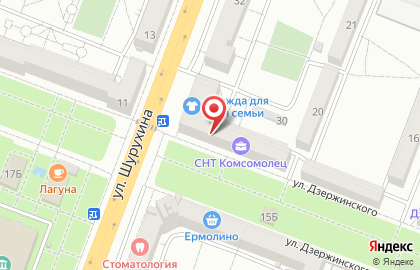 Мебельная компания в Тракторозаводском районе на карте