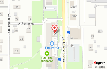 Супермаркет Монетка в Орджоникидзевском районе на карте