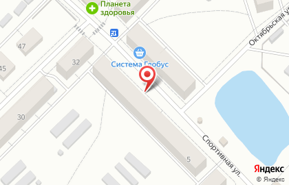 Дуэт на Спортивной улице на карте