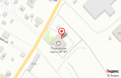 Пожарная часть №97 5 отряд ФПС на карте