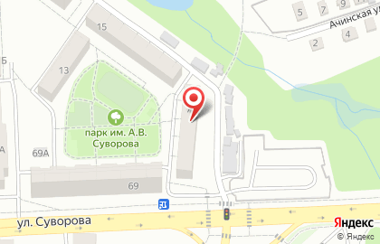 Служба заказа товаров аптечного ассортимента Аптека.ру в Индустриальном районе на карте