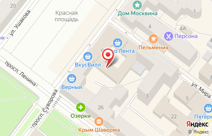 Универмаг Центральный в Санкт-Петербурге на карте