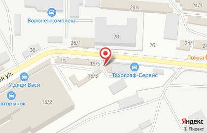 Магазин автозапчастей Вездеход в Советском районе на карте