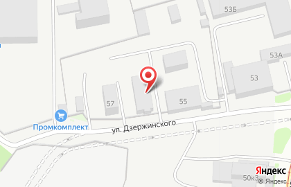 Компания АвиаТрейд Карго на улице Дзержинского на карте