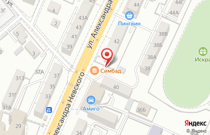 Кафе быстрого питания в Ленинградском районе на карте