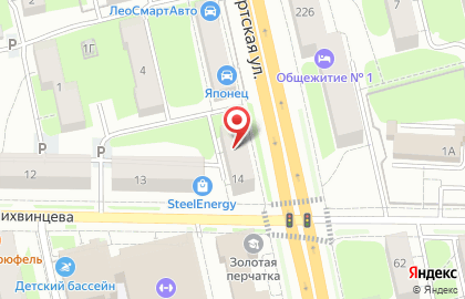 Мода-Сток на карте