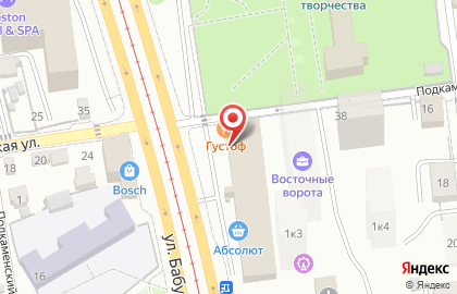 Зоомаркет Дружок в Октябрьском районе на карте