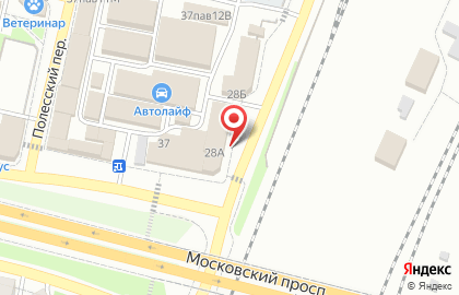 Компания мир Безопасности на Московском проспекте на карте