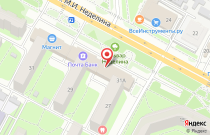 Магазин Макарова лавка на улице М.И. Неделина на карте
