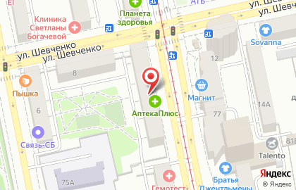 Бар Суши Шоп в Кировском районе на карте