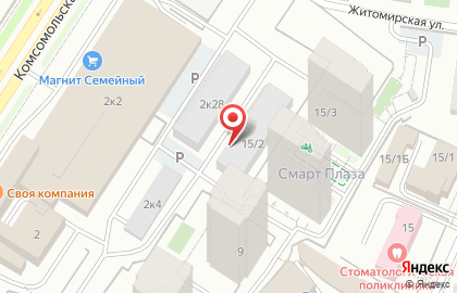 Ателье свадебных и выпускных платьев Конь в пальто на карте