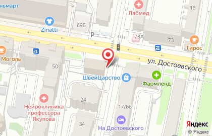 Кафе быстрого питания Едок на карте