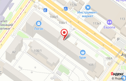 Банк Левобережный в Новосибирске на карте