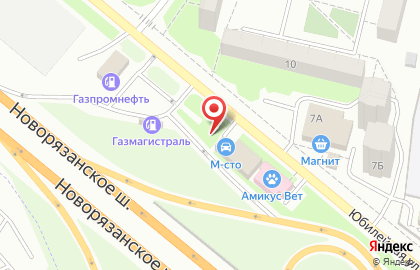 Автосервис в Москве на карте