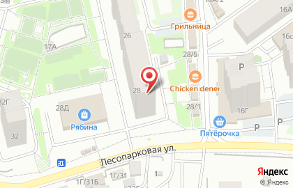 Ателье Ажур в Октябрьском районе на карте