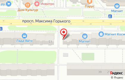 Магазин электротехнической продукции Электростиль на проспекте Максима Горького на карте