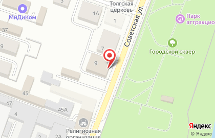 Магазин Stihl на Советской улице на карте